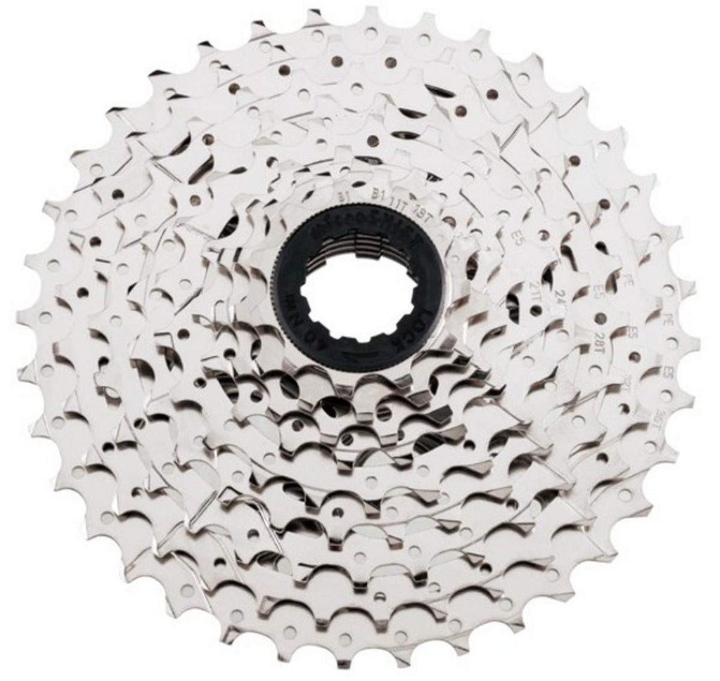 Microshift  H09 Cassette  9 Speed  11-34T Silver  Nickel Plated