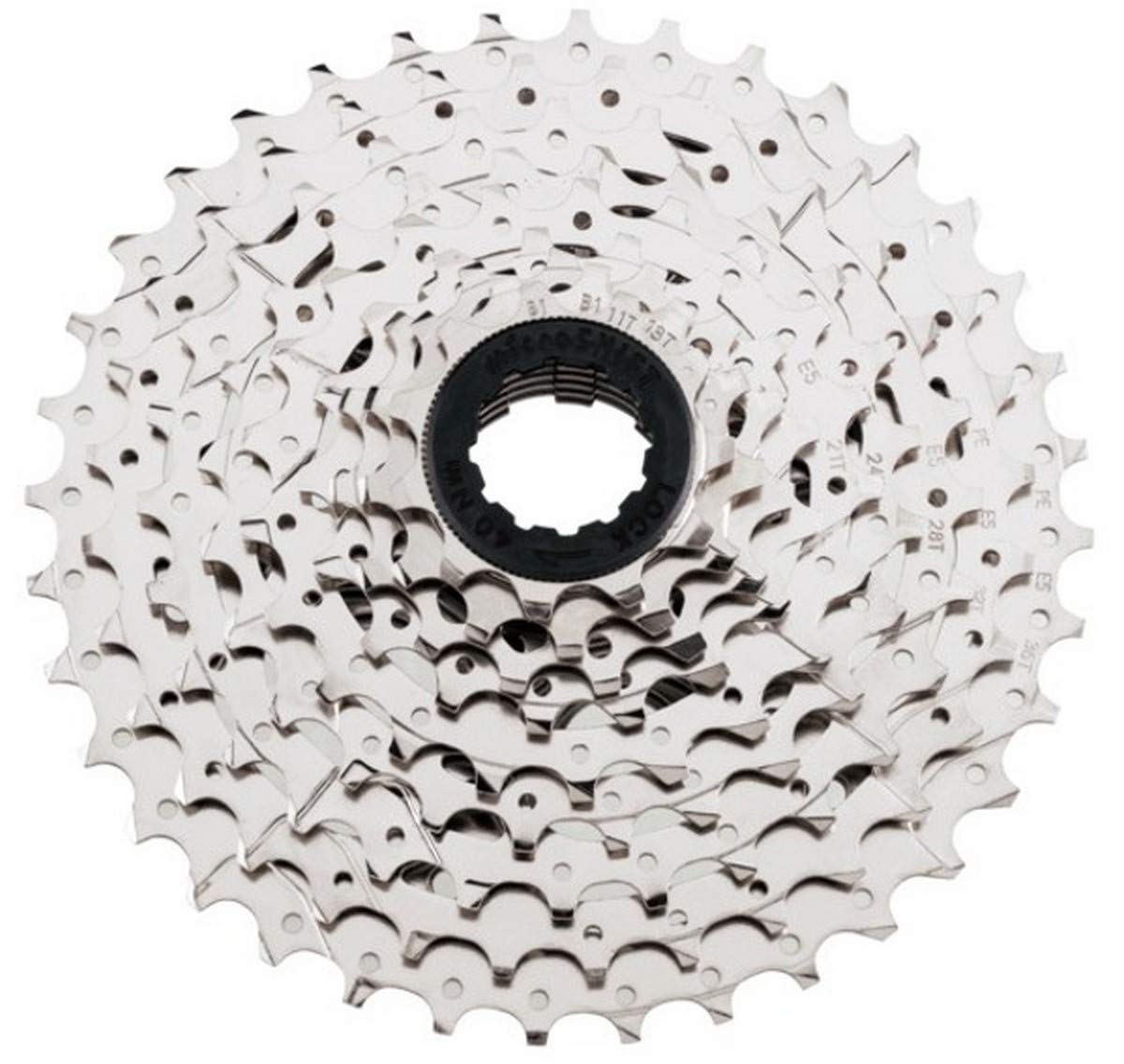 Microshift  H09 Cassette  9 Speed  11-34T Silver  Nickel Plated