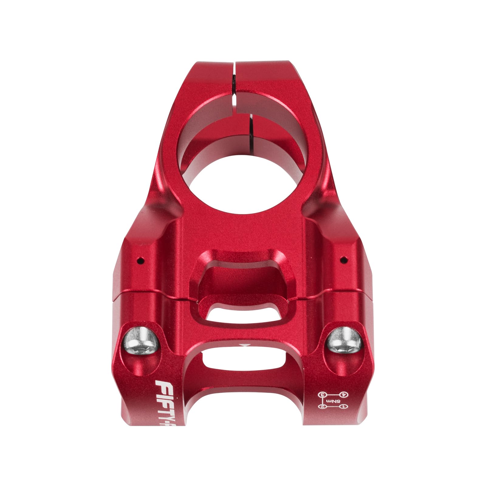Fifty-Fifty Mountain Bike Stem For 35Mm Handlebar Clamp 1-1/8 Steer Tube, Aluminum Alloy Short Handlebar Stem For All Mountain,