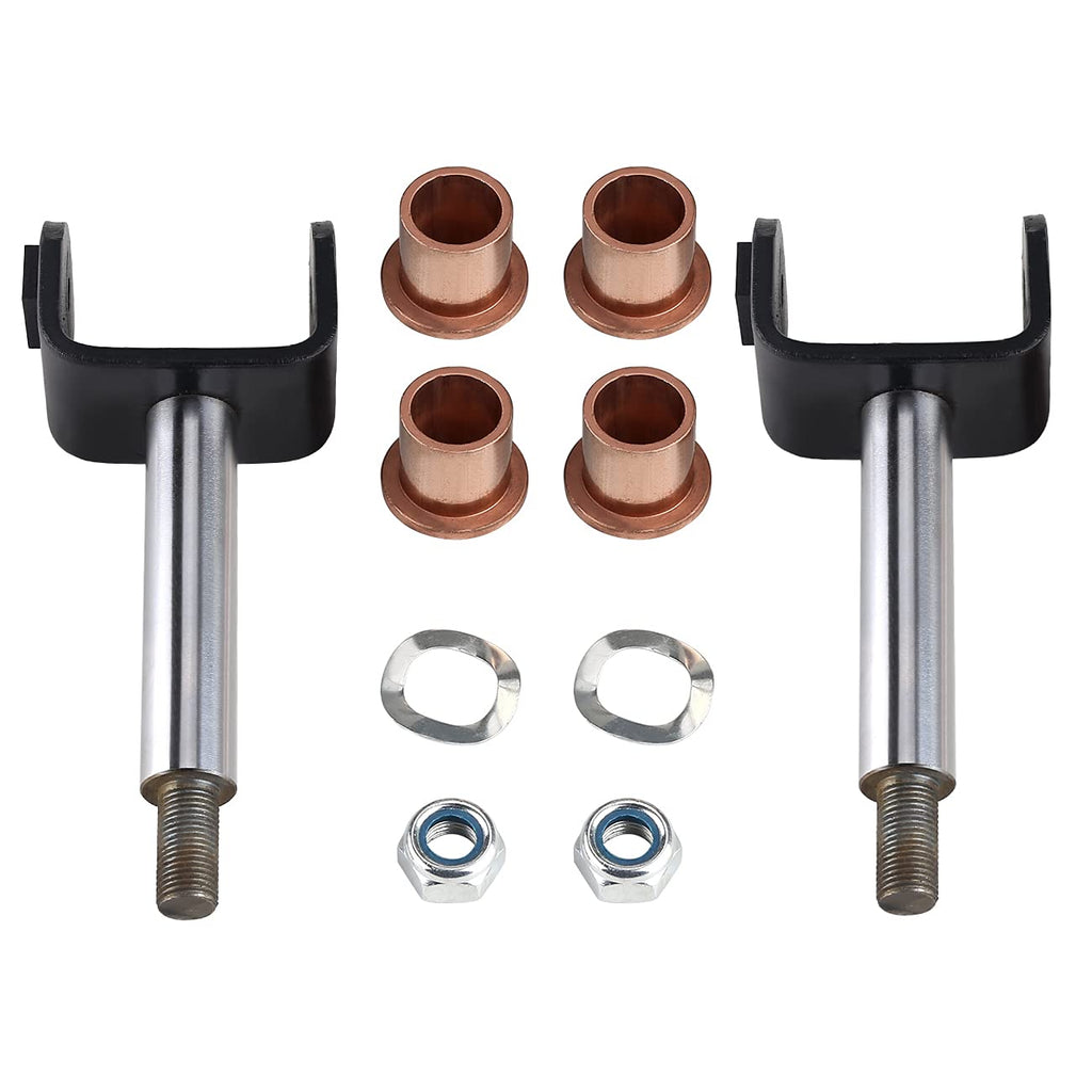 10L0L Complete Front End King Pin Kit For Club Car Precedent 2004-Up Gas/Electric Golf Cart, Oem# 102287201 103638601 103638801