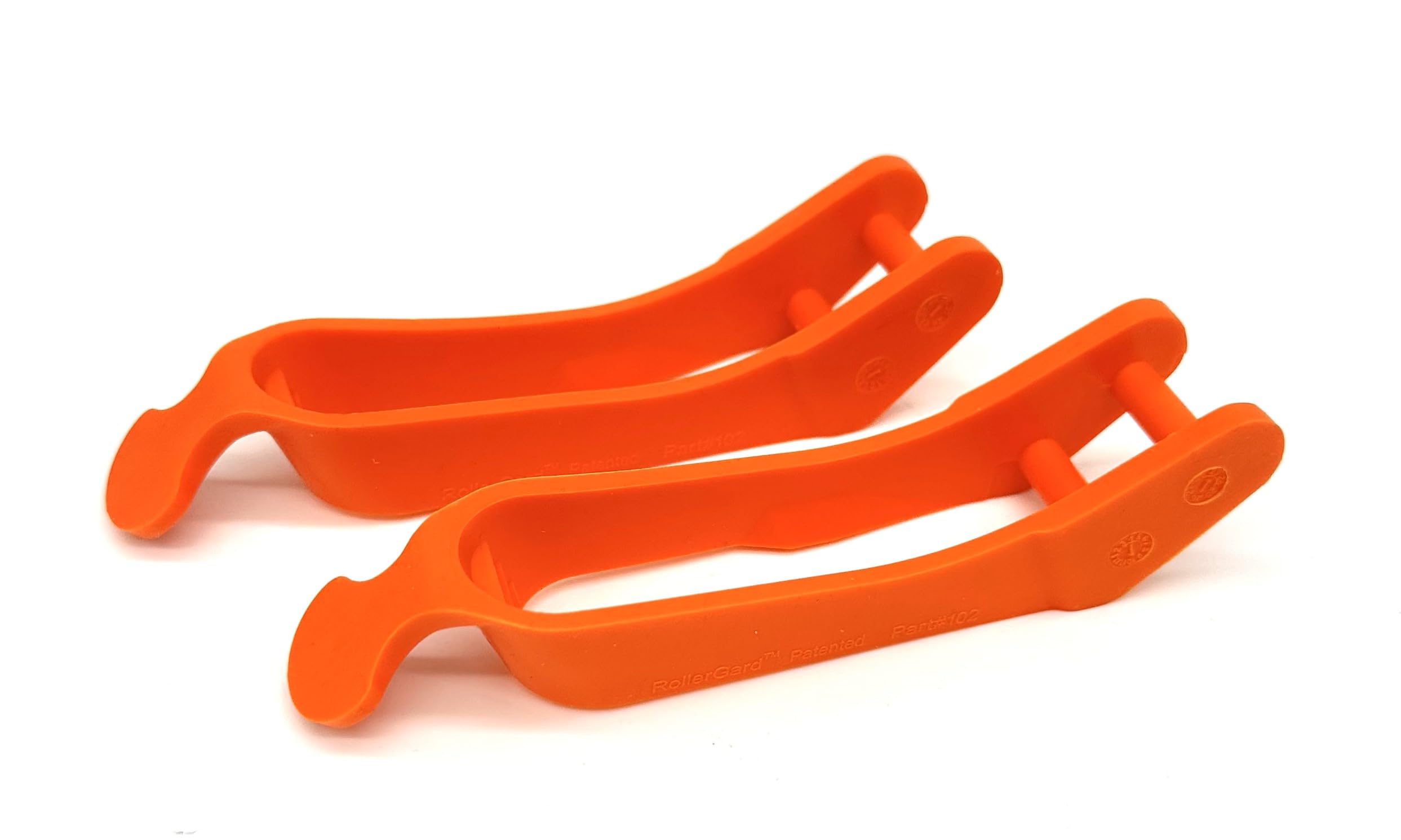 Rollergard Strap - 10074 - Neon Orange Strap Ice Skate Accessory - 5 X 1