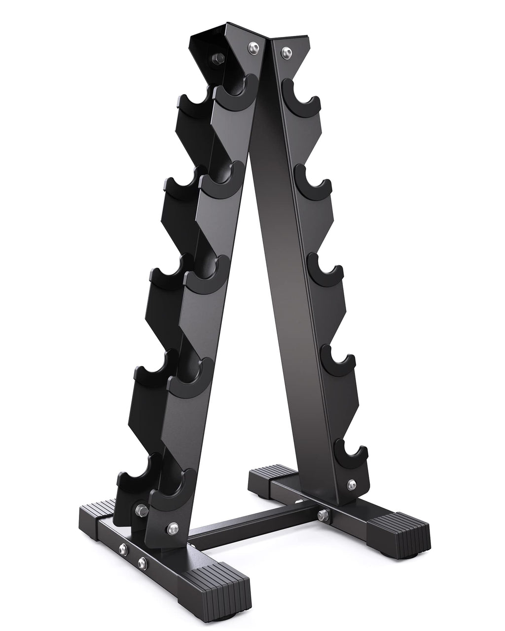 Akyen A-Frame Dumbbell Rack Stand Only, Weight Rack For Dumbbells Compact Home Gym Space Saver (480Lbs Weight Capacity, 2022 New