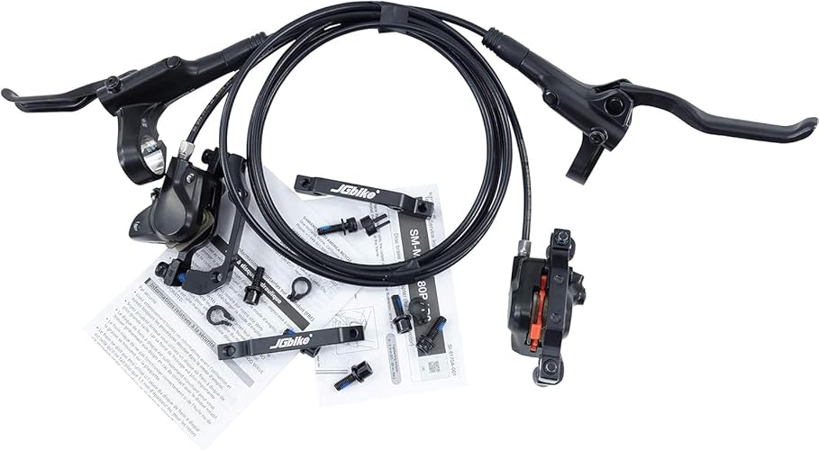 Jgbike Shimano Mt200 Mtb Hydraulic Disc Brake Set For Mountain Bike Bicycle Mtb Xc Trail, E-Bike, Fat Bike, The Best Upgrade Kit