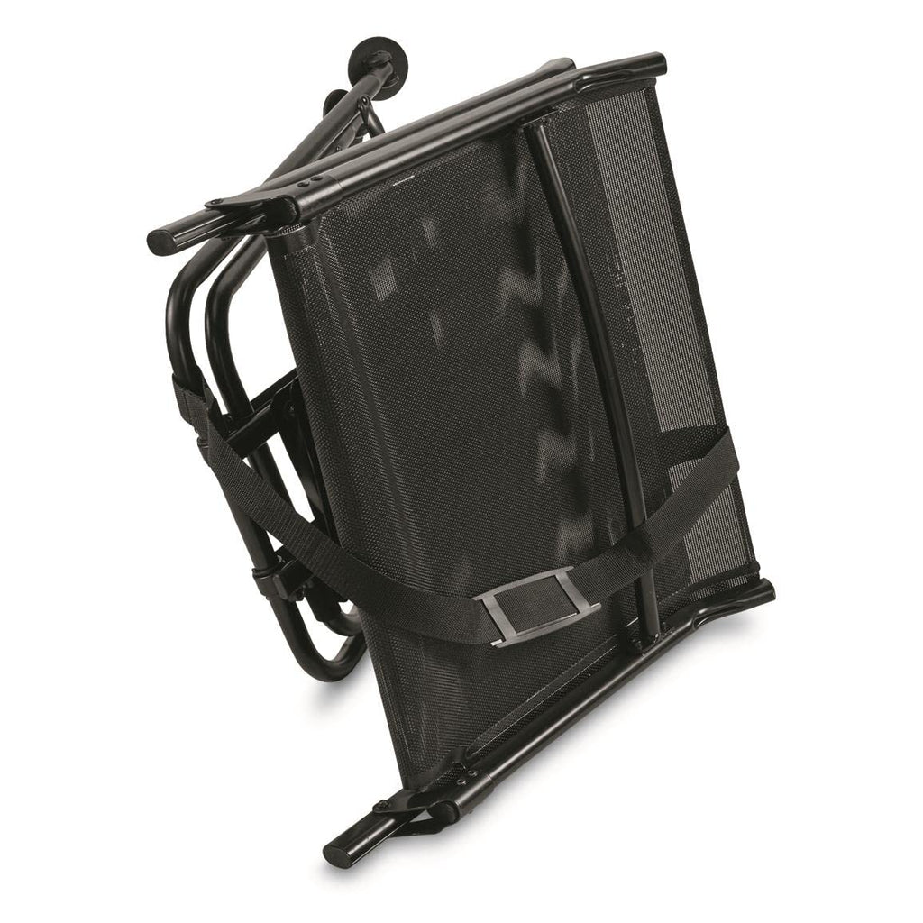 Guide Gear Big Boy Hunting Blind Chair, Portable Folding Seat For Shooting, Comfortable Spin Swivel, 500-Lb. Capacity