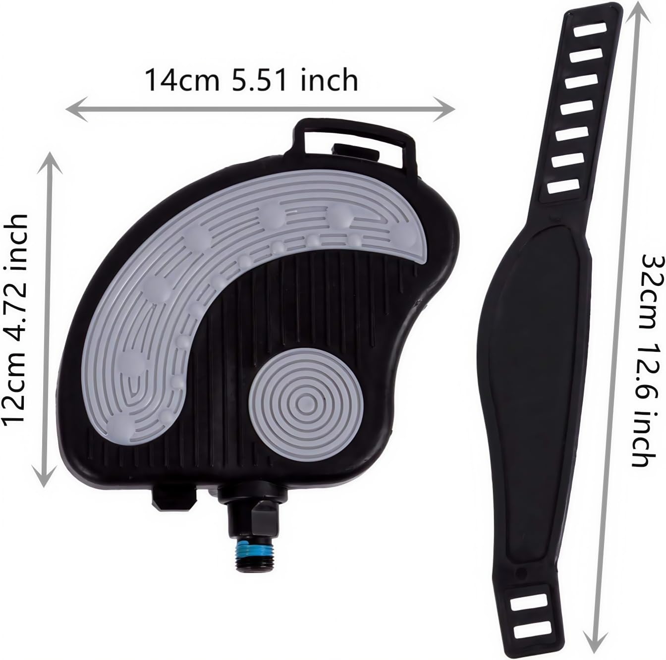 Ybeki Exercise Bike Pedals With Straps For Spin Bike And Indoor Stationary Exercise Bike, 6 Month Warranty