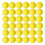 Dsmile Practice Golf Balls, Foam, 36 Count, Yellow