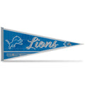 Rico Industries Nfl Football Detroit Lions Classic 12'' X 30'' Felt Wall D  Cor Pennant - Great For Home/Bed Room/Man Cave D  Co