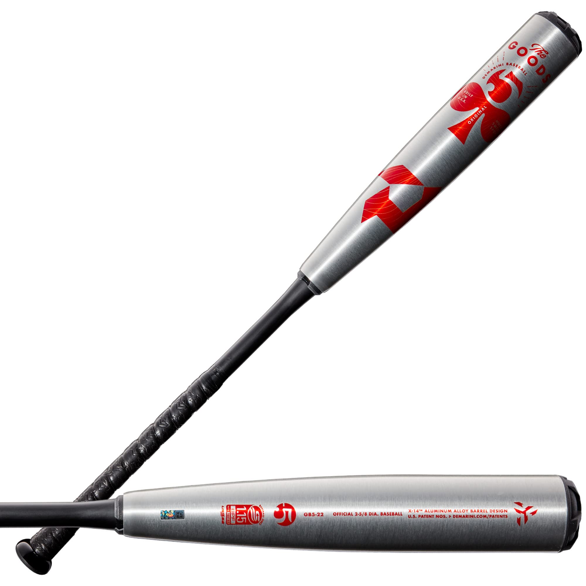 Demarini 2022 The Goods (-5) Usssa Youth Baseball Bat - 3025 Oz