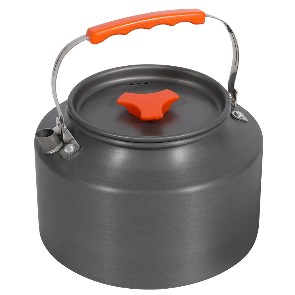 Redcamp 2L Outdoor Camping Kettle, Aluminum Water Pot With Carrying Bag, Compact Lightweight Camp Tea Kettle Coffee Pot For Hiki