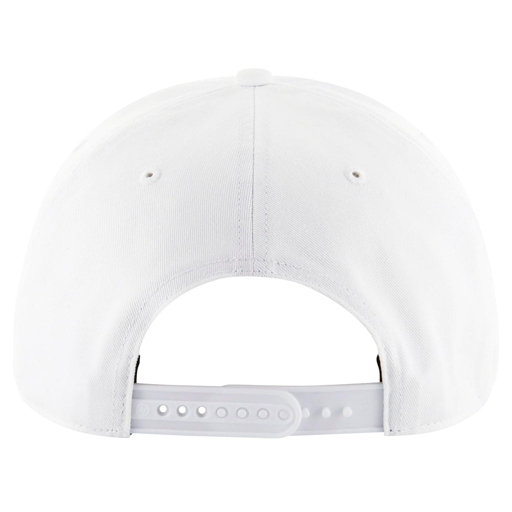 47 Men'S White Jacksonville Jaguars Roscoe Hitch Rope Adjustable Hat