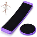 Motionchic 2 Pcs Portable Turning Board Figure Ice Skating Spinner for Ballet Dancers Ice Skaters Gymnasts Cheerleaders Training