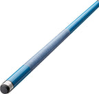 Viper By Gld Products Colours 58'' 2-Piece Billiard/Pool Cue, Barbados Blue, 18 Ounce,50-0952-18