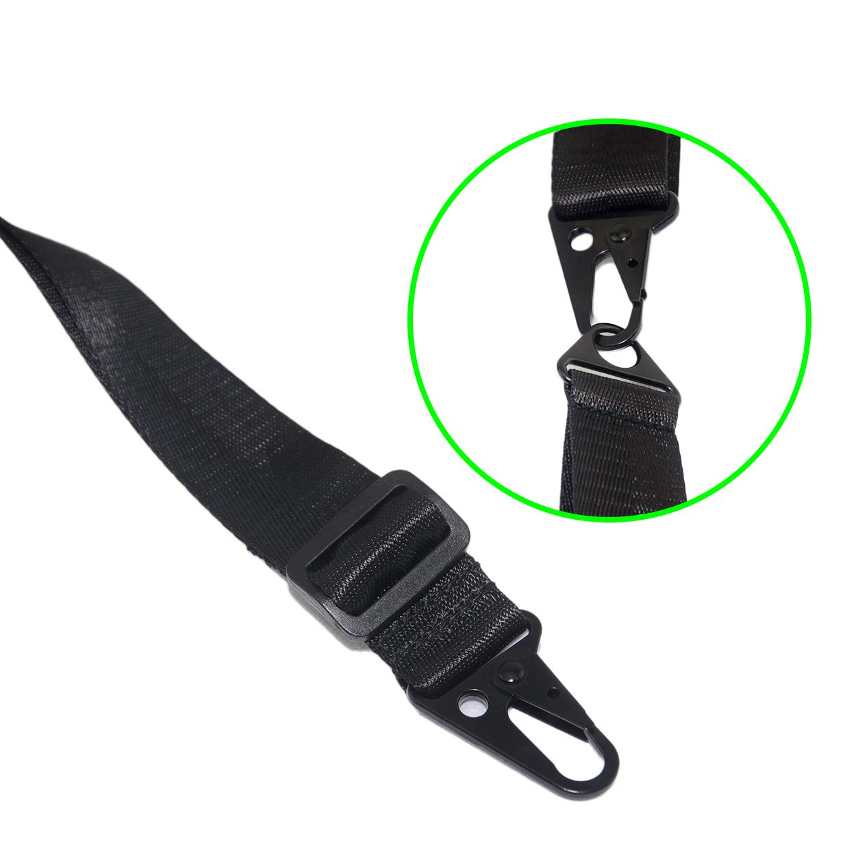Tactical Single Element Kayak Carry Strap Adjustable Sup Canoe Stand Up Paddle Loop Surfboard Carrying Belt With Shoulder Strap