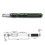 Dosmamz 2Pcs Compact Fire Starter With Scraper Striker, Replaceable Threaded Ferro Rod Flint Fire Steel Magnesium Rod, An Essent