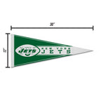 Rico Industries Nfl Football New York Jets Retro 12'' X 30'' Felt Wall D  Cor Pennant - Great For Home/Bed Room/Man Cave D  Cor