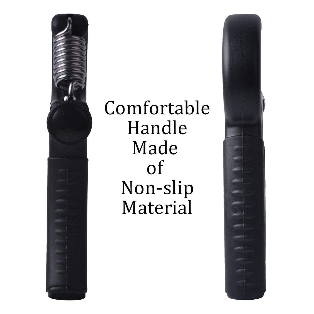 Luxon 2 Pack Hand Grip Strengthener Adjustable Resistance 22-110 Lbs (10-50Kg) -Hand Grip Exerciser, Strengthen Grip, Hand Squee