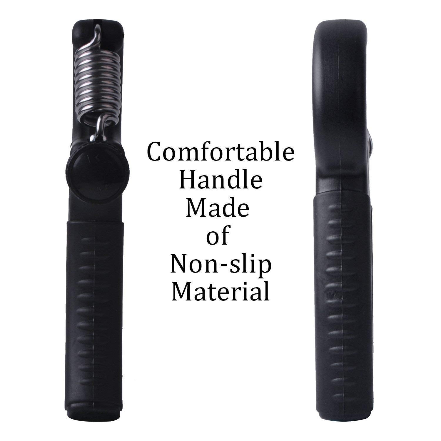 Luxon 2 Pack Hand Grip Strengthener Adjustable Resistance 22-110 Lbs (10-50Kg) -Hand Grip Exerciser, Strengthen Grip, Hand Squee