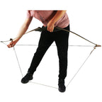 Sinoart 60 Takedown Longbow Archery Wooden Archery Bow Included Fur Rest Pad Stringer Tool Tab String Nocks Right And Left Hand