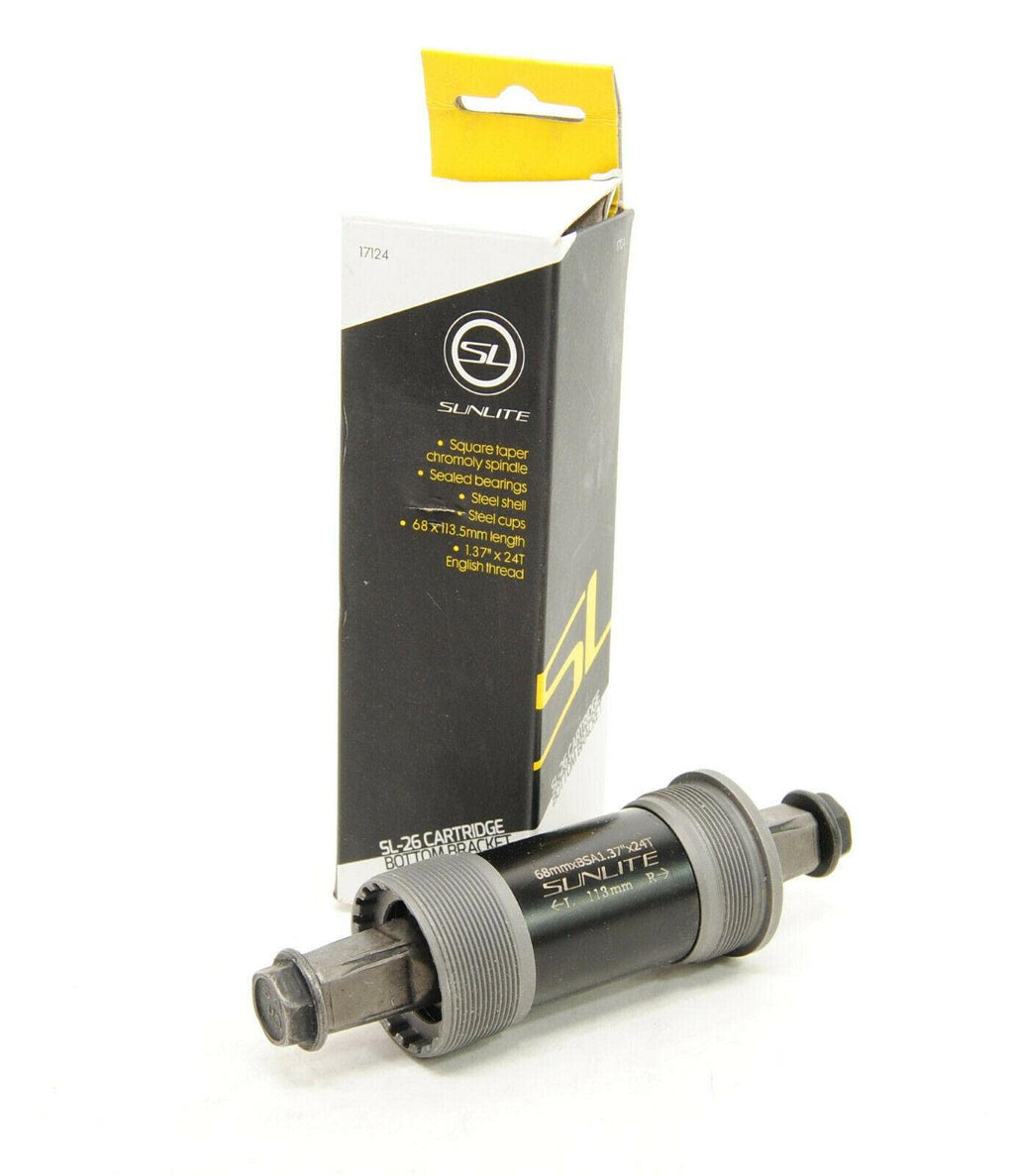 Sunlite Sl-26 Sealed Bottom Bracket Set, 68 X 113.5Mm