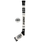 Franklin Sport Los Angeles Kings Nhl Mini Soft Hockey Stick Set - Great Toy For Kids- Nhl Team Soft Foam Mini Knee Hockey Stick