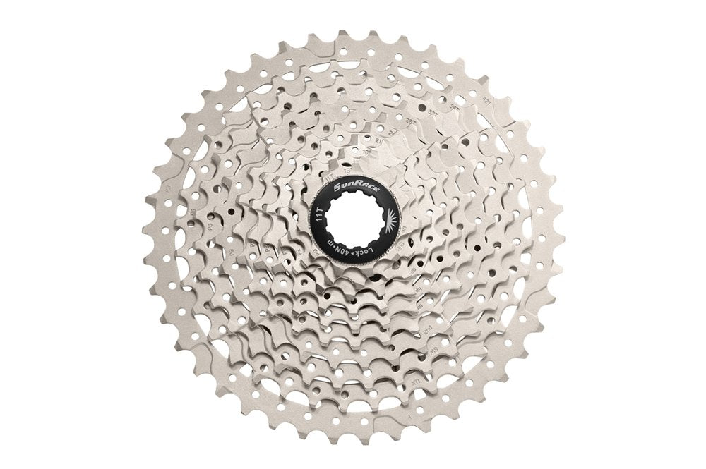 Sunrace Unisex Csms3 1142T 10 Speed Cassette, Silver, Only Size Uk