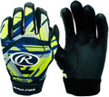Rawlings Remix T-Ball/Coach Pitch Batting Gloves | Boys & Girls Size Youth Xs | Neon Green