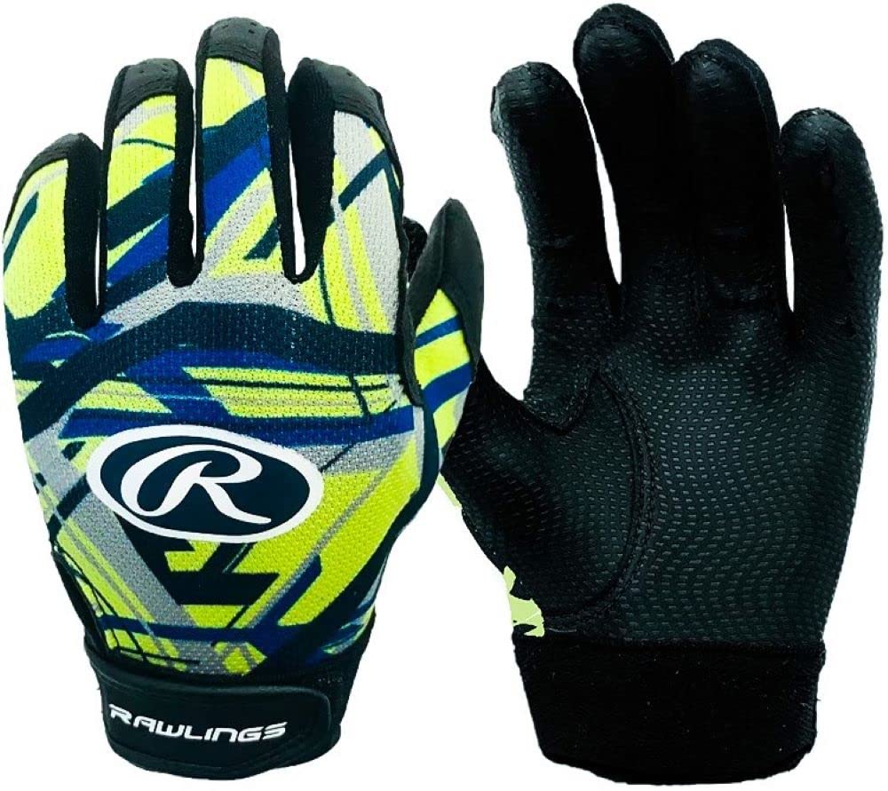 Rawlings Remix T-Ball/Coach Pitch Batting Gloves | Boys & Girls Size Youth Xs | Neon Green
