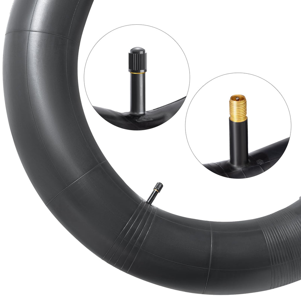 4-Pack 20'' Fat Tire Tubes 20 X 3.5/4.0'' Av32Mm Schrader Valve 20'' Fat Bicycle Tubes Compatible With 20 X 3.5 20 X 3.6 20 X 3.