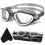 Win.Max Polarized Swimming Goggles Swim Goggles Anti Fog Anti Uv No Leakage Clear Vision For Men Women Adults Teenagers (Transpa