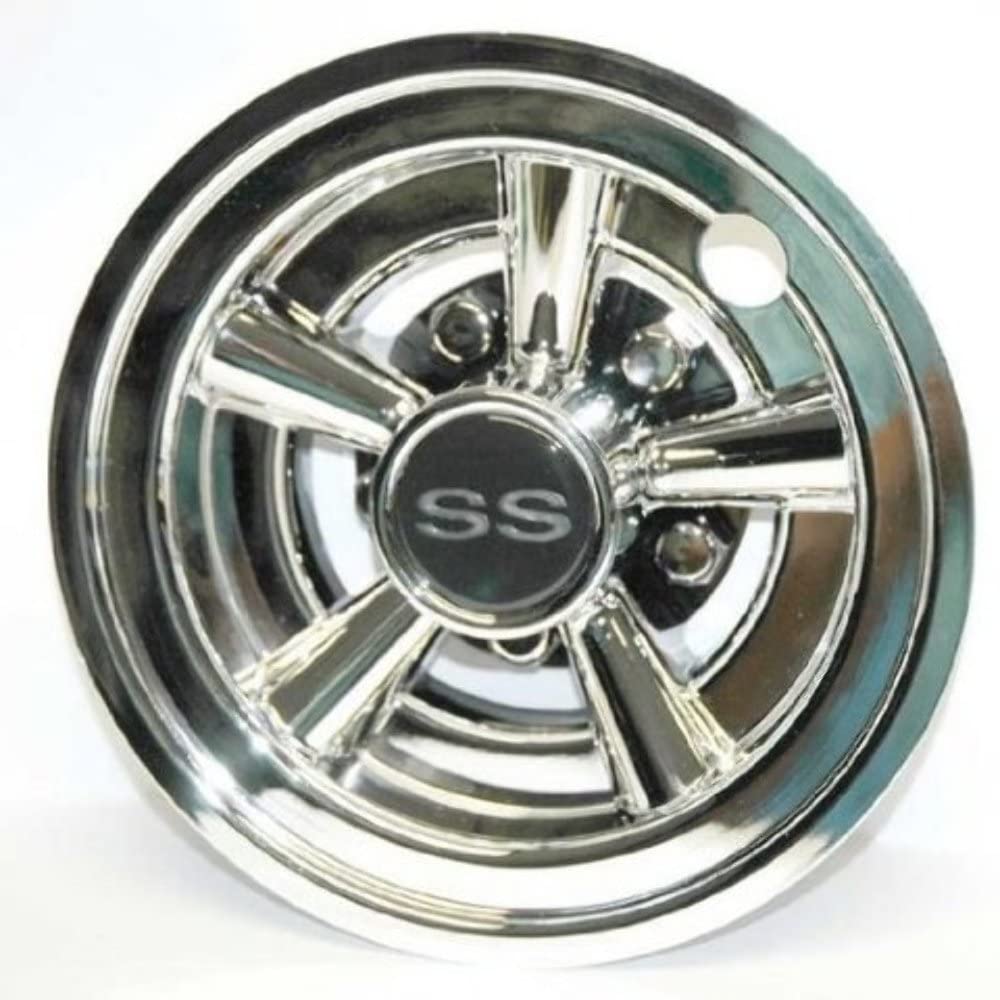Opd Golf Cart Ss Hub Caps Fits Yamaha Club Car Ez-Go Par Car Hubcaps 8''