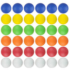 Dsmile Colorful Foam Golf Practice Balls 36 Pack Light Soft Elastic Training Multifunction Sport Balls