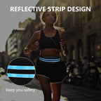 Filoto Running Belt, Running Waist Pack For Women  Men Usa Patented Hands-Free Reflective Runner Pouch Belt Fitness Workout Bag