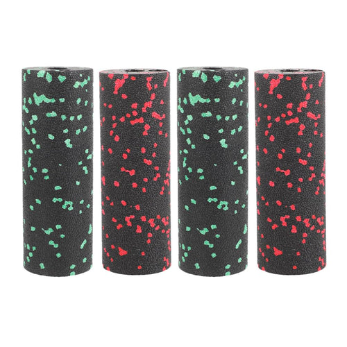 4pcs Column Massage Roller Muscle Relaxing Foam Rollers for Fitness Portable and Ergonomic Design for Muscle Recovery and Green 