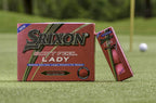 Srixon Soft Feel Lady Golf Balls, Passion Pink (One Dozen)