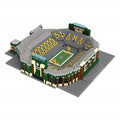 FOCO NFL Green Bay Packers 3D Brxlz Stadium Building Blocks Set, Team Color, One Size