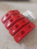 Resistance Band Wall Anchor (Red) Set Of 4 Pieces