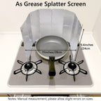 Japard Aluminum Camping Stove Windshield, Windscreen For Camping Stove, 9.4X26In, 8 Plates, 8Oz Lightweight Portable Camp Stove