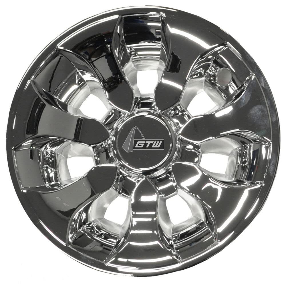 Gtw Drifter 8 Inch Golf Cart Wheel Covers Hub Caps Universal Fit | Set Of 4
