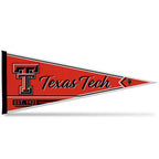 Rico Industries Ncaa Texas Tech Red Raiders Classic 12'' X 30'' Felt Wall D  Cor Pennant - Great For Home/Bed Room/Man Cave D  C