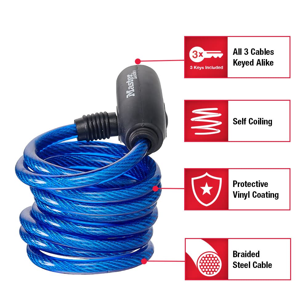 Bike Lock/Cable (Pack Of 1)