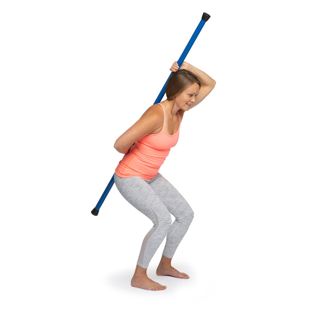 Booyah Stik By Bob And Brad - Exercise And Mobility Stick For Stretching, Walking, Mobility And Balance