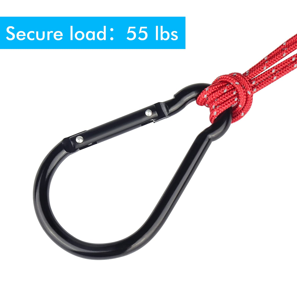 10Pcs 4''/10Cm Large Carabiner Clip,Strong Unlocking Caribeaner Keychain Pack For Backpack Hook, Light Duty Paracord Umbrella E