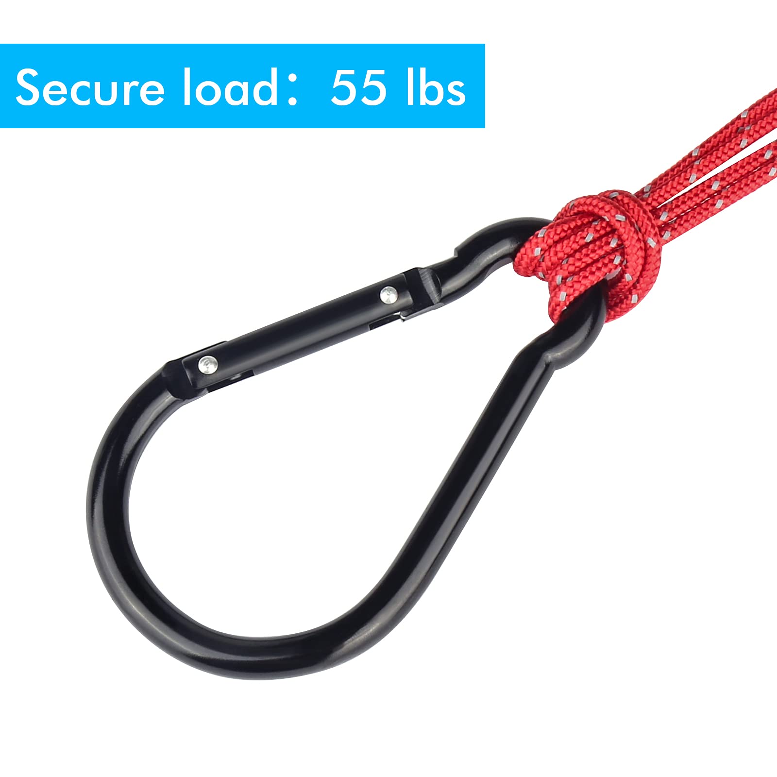 10Pcs 4''/10Cm Large Carabiner Clip,Strong Unlocking Caribeaner Keychain Pack For Backpack Hook, Light Duty Paracord Umbrella E