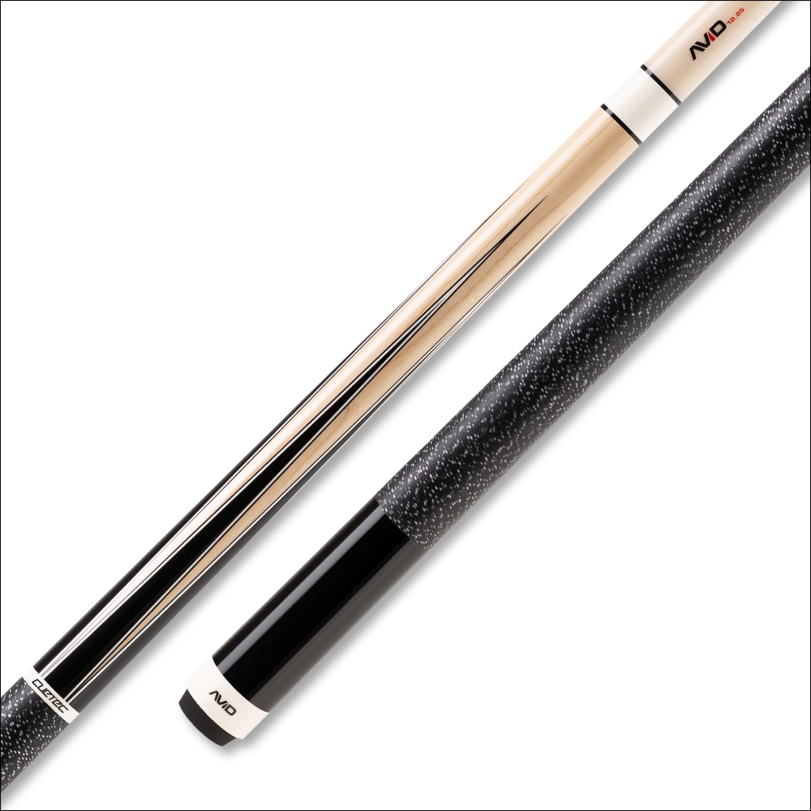 Cuetec Avid Era Sneaky Pete Style Pool Cue (Natural 6 Point with Wrap, 11.75mm)