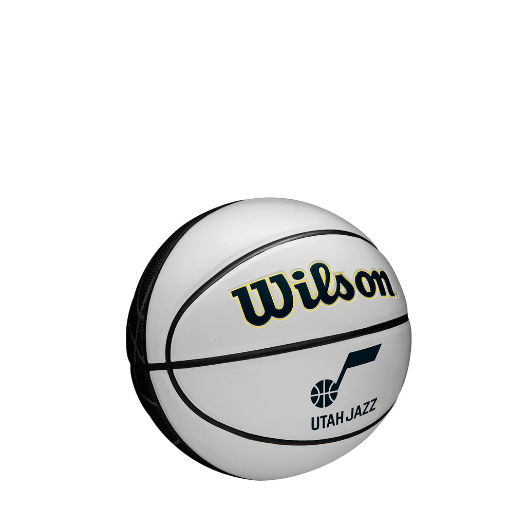 Wilson Nba Team Autograph Mini Basketball - Utah Jazz, Size 3-22''