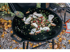 Muurikka Grill Pan 58 Cm With Protective Bag, Outdoor Pan, Fire Pan Made Of Robust Rolled Steel For Campfire & Grill