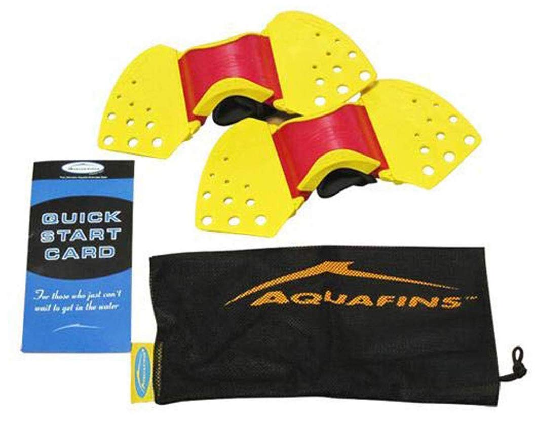 THERABAND Aquafins Aquatic Exercise Kit For Water Resistance Training for Upper/Lower Body, Pool Physical Therapy, Water Aerobic