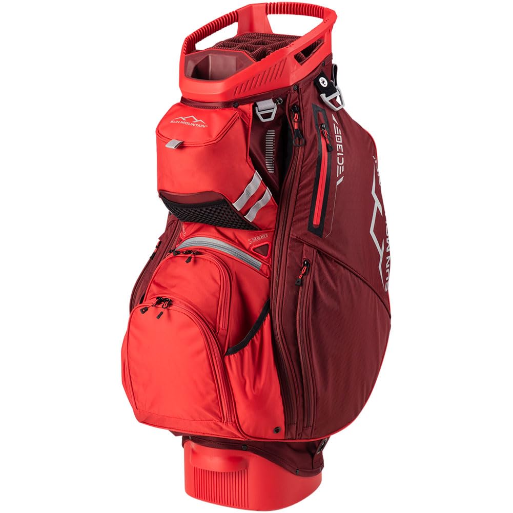 Sun Mountain 2024 C-130 Golf Cart Bag Red