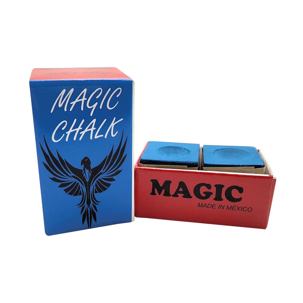 Magic Chalk, Billiard Chalk, Pool Chalk. 1 Box (2 Cubes)