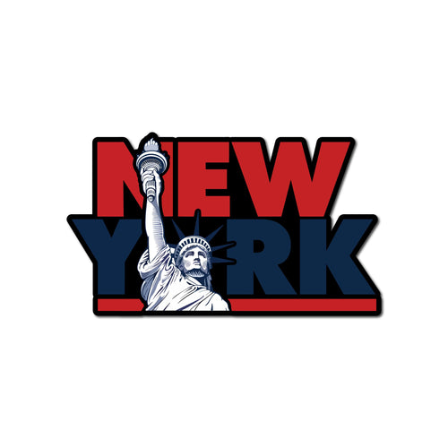 95MILES GARMENTS Stylish Newyork Fridge Magnets for Home Office Kitchen Refrigerator Door Wooden Decor Souvenir Gift (L x H 3.5 